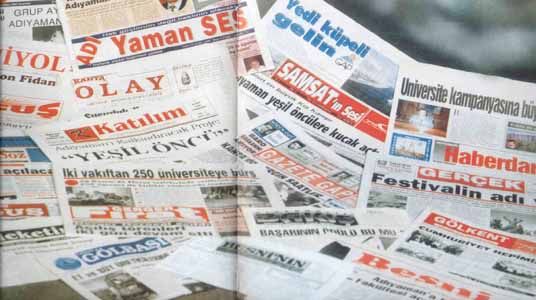 All the local newspapers from Adiyaman..!
